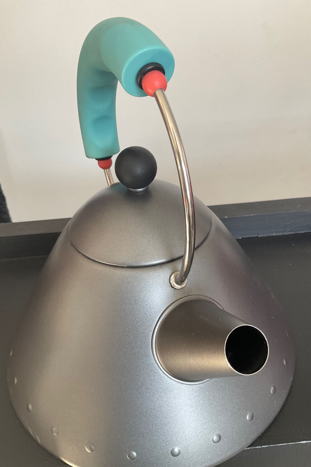 Alessi Tea Kettle by Michael Graves 80s