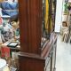 English showcase, two bodies, solid mahogany an of the 50s