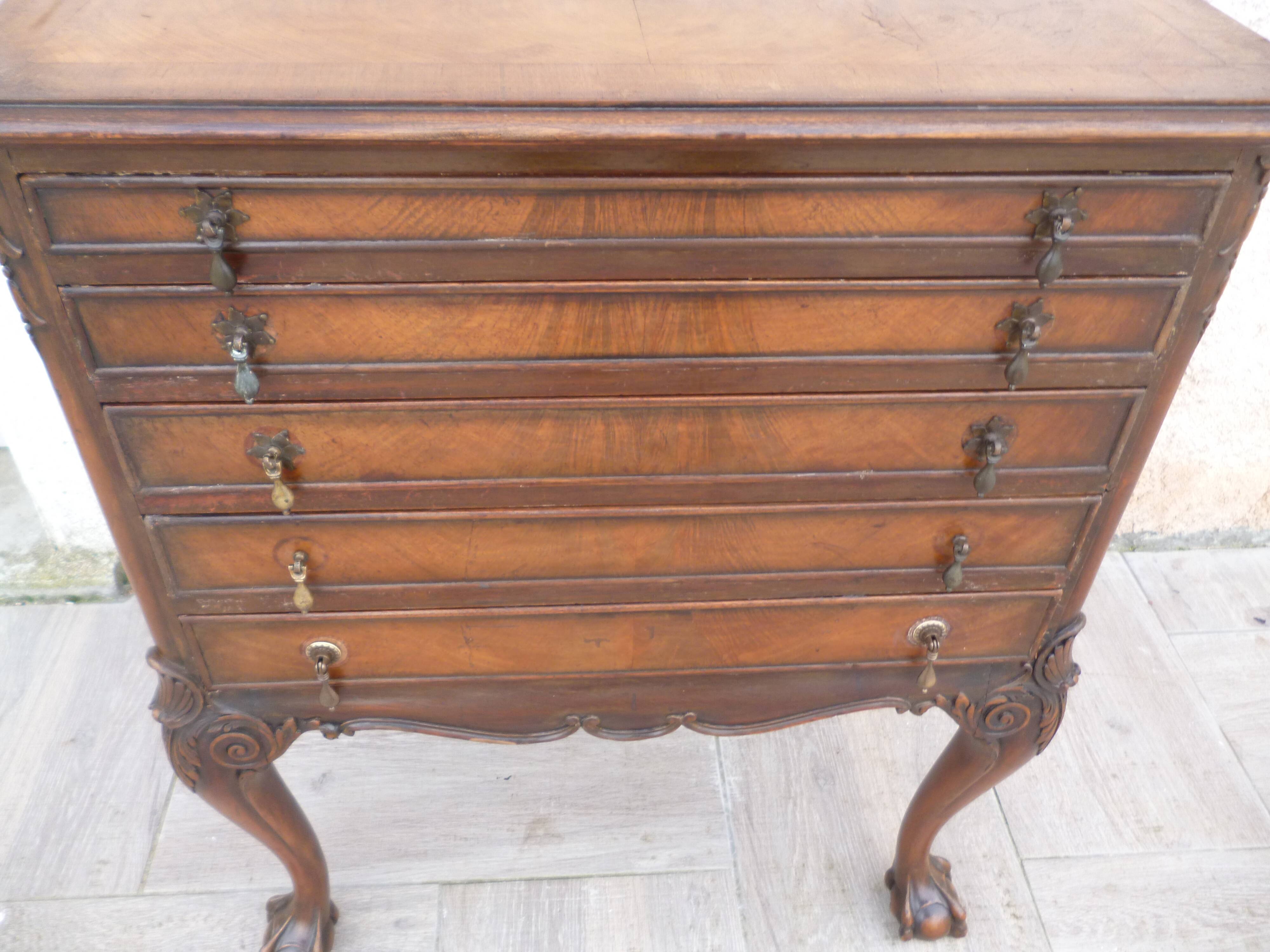 Chippendale silver furniture 1900