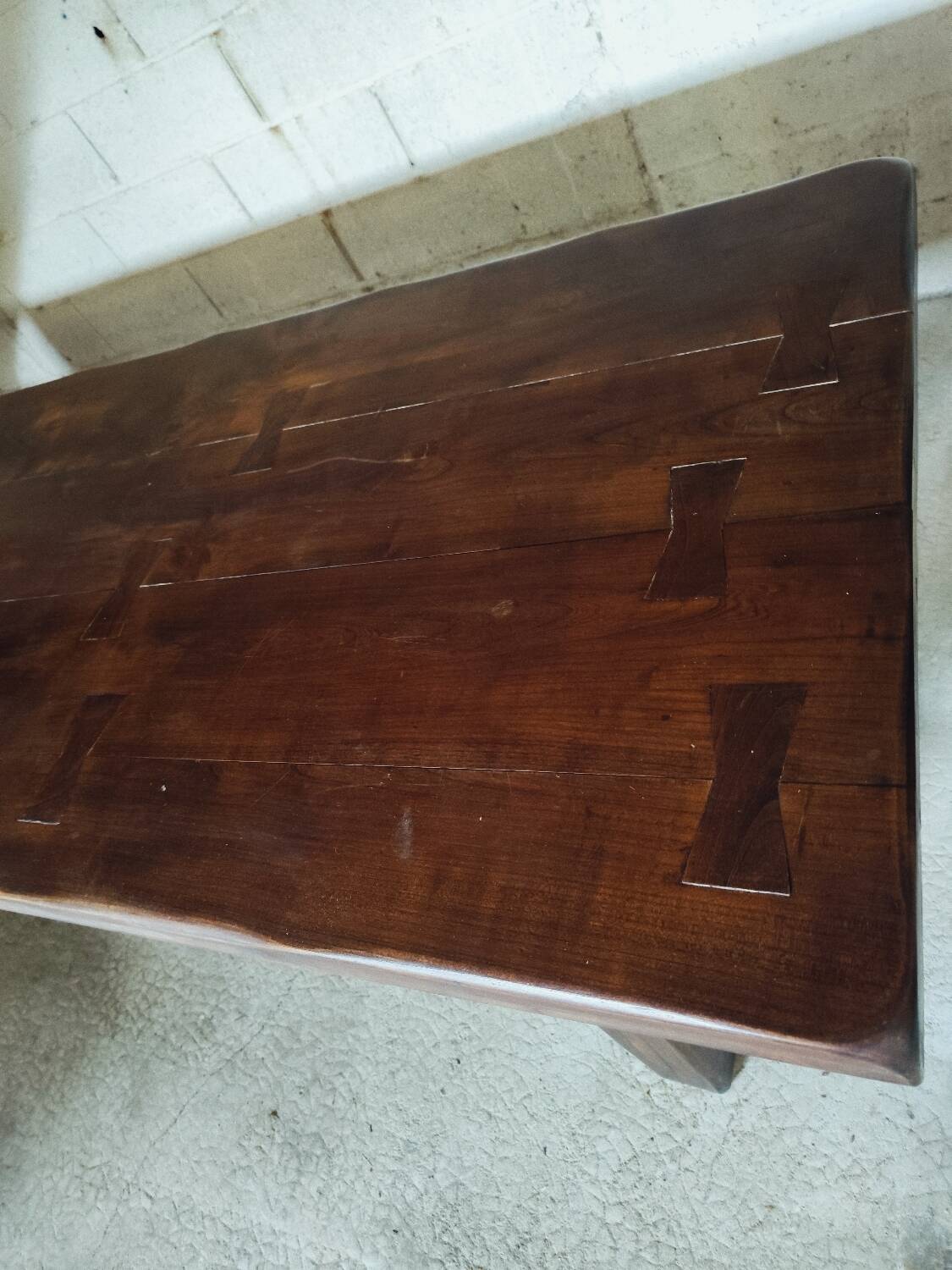 250 cm large farmhouse monastery table