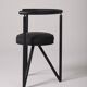 Miss dorn Philippe Starck black chair, 1980s