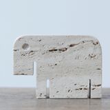 Travertine desk top