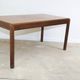 Vintage coffee table, mid-century modern wooden living room table, 1970s