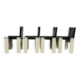 Set di 4 sedie “Monk” Afra & Tobia Scarpa Molteni&C Rare Edition 1980'