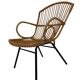 Vintage rattan chair by Dirk van Sliedregt Rohe Noordwolde 1960 in the Netherlands