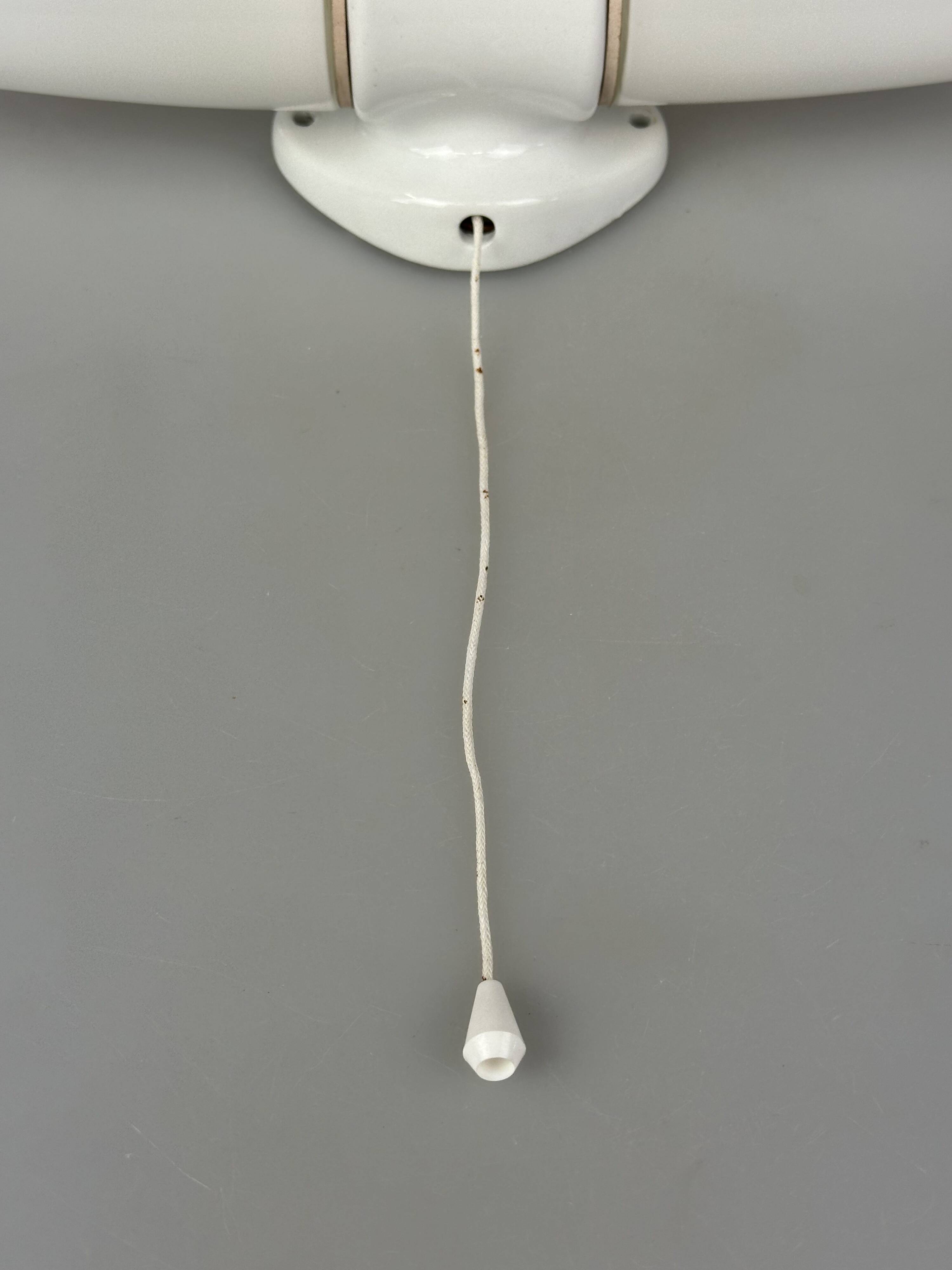 1950s and 1960s Ceramic Wall Lamp and Ceiling Light by Wilhelm Wagenfeld