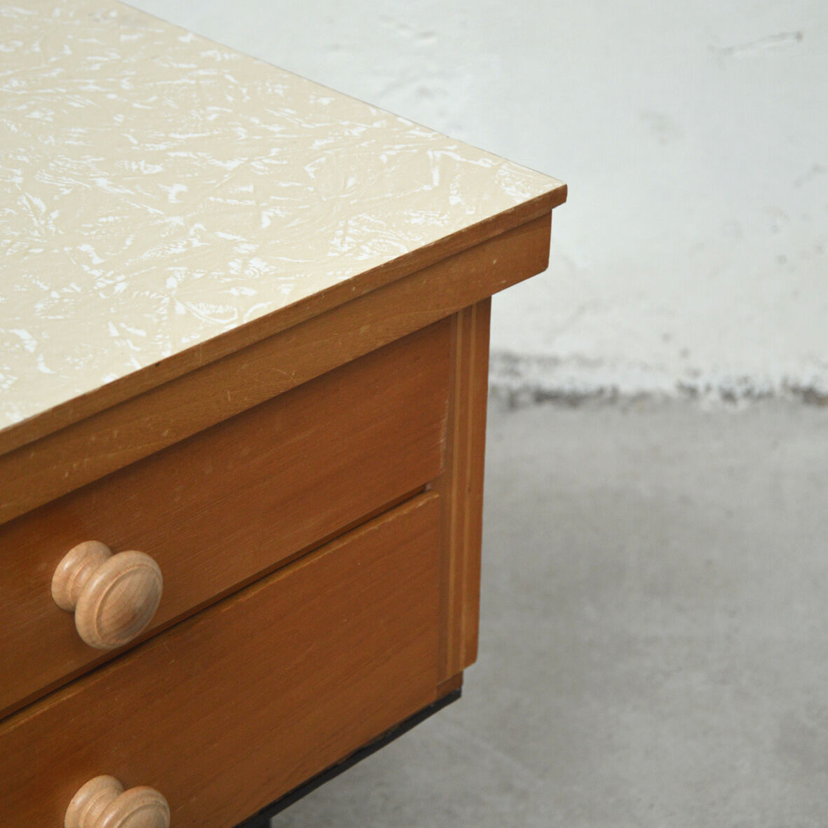 Low cabinet with 4 drawers, 1960