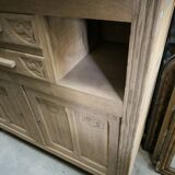 Solid natural oak sideboard circa 1920