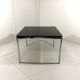 USM Haller dining table in black ash, Fritz Haller 1980’s