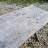 tAble vintage wooden farmhouse 2m, X feet