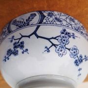Old collection bowl Creil and Montereau model Japan