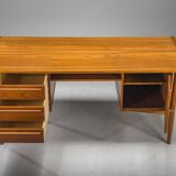 Danish Teak Executive Desk by Arne Vodder for H.P. Hansen, 1960s