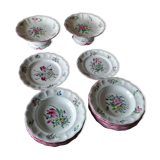 Kg Lunéville France Half-Porcelain Pieces