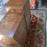 Small art deco sideboard walnut veneer