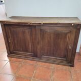 Craft furniture with sliding oak doors