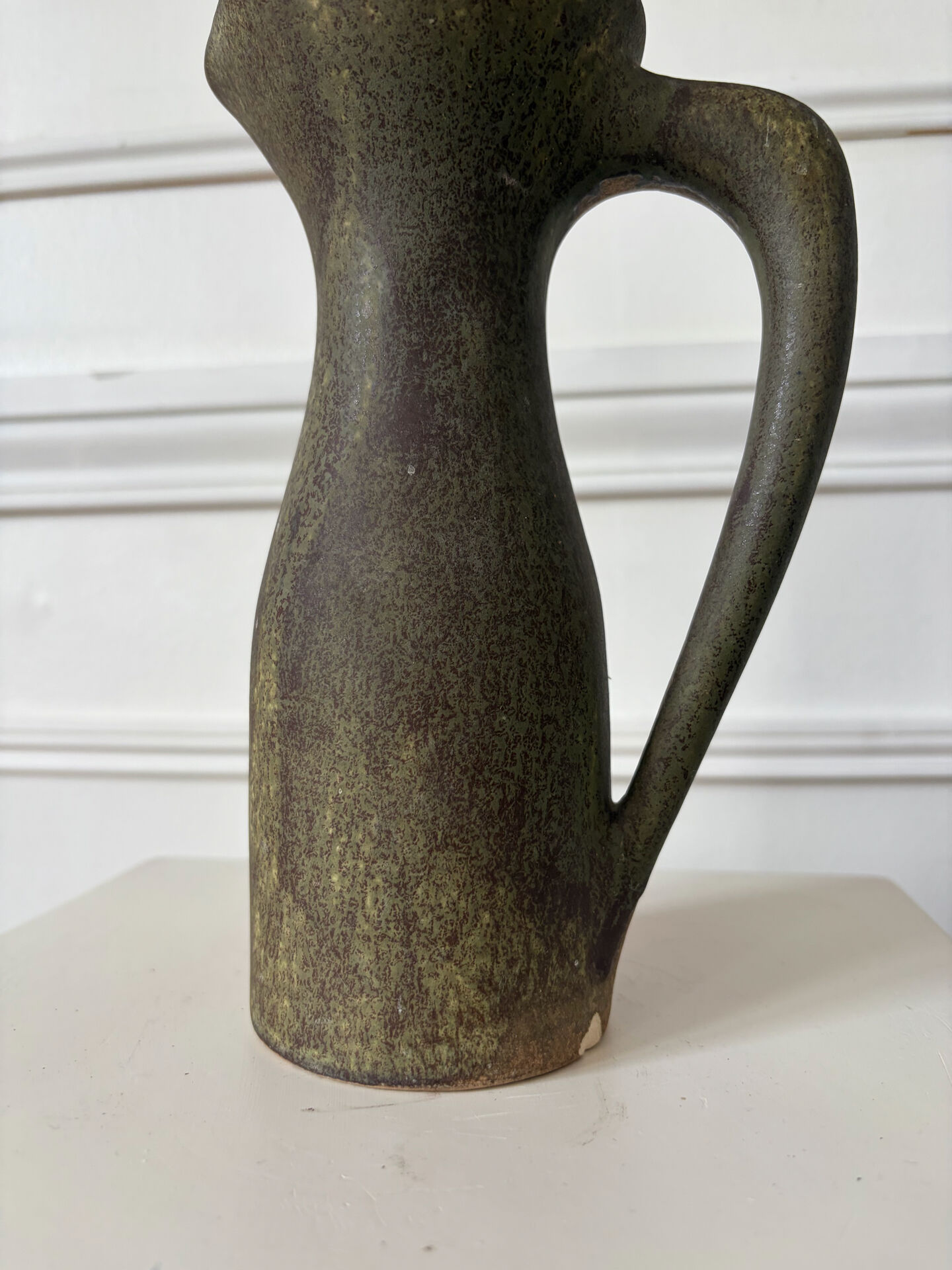 Ceramic pitcher Capron for Vallauris