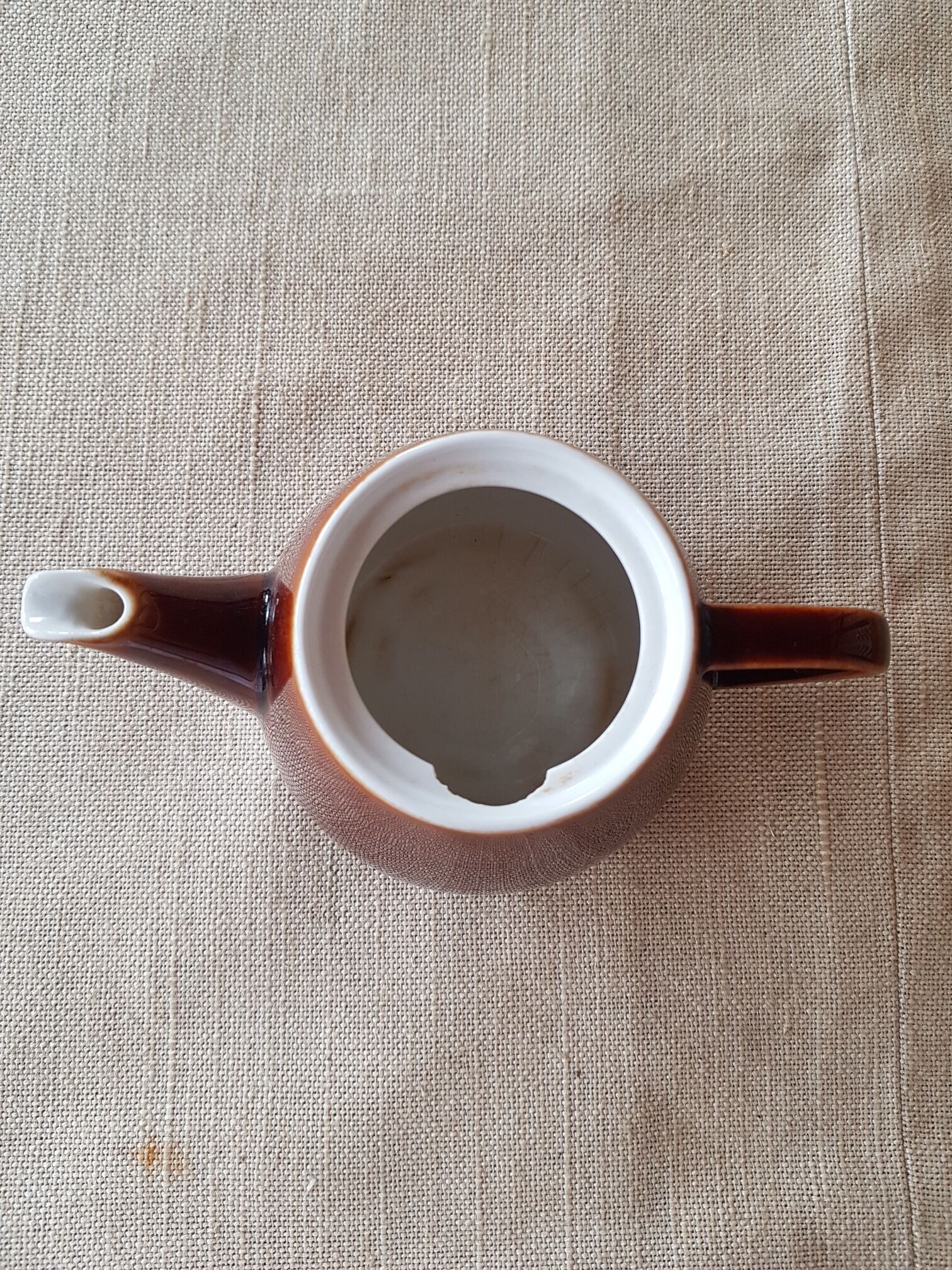 Teapot and milk jug from Villeroy and Boch bistro 1970