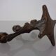 Brutalist Bronze Candleholder, 1960s
