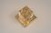 Crystal and brass wall sconce Small by Peill & Putzler, Germany 1970s