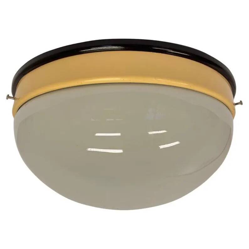 Bakelite Bauhaus ceiling light or Flush Mount, wall lamp - 1940s