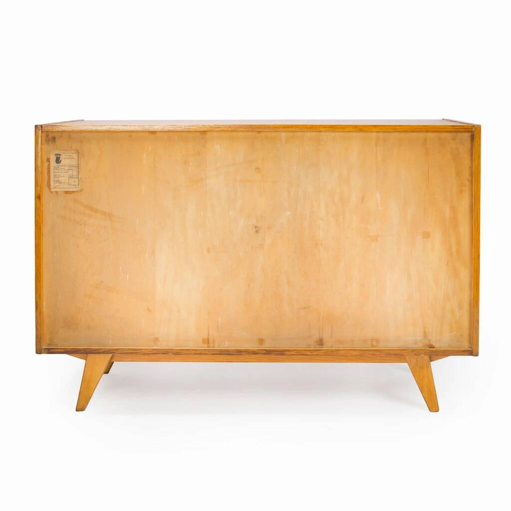 Original U-458 cabinet designed by Jiří Jiroutek in 1958 -  Black & Pink
