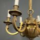 Bronze chandelier in Louis XVI style with 6 arms.