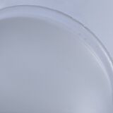 Shell glass and brass ceiling light, early 20th century