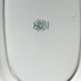 Dish oval, Villeroy and Boch, flowery mint / early 1950s China