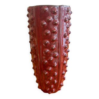 Vase en céramique rouge Broste Copenhagen