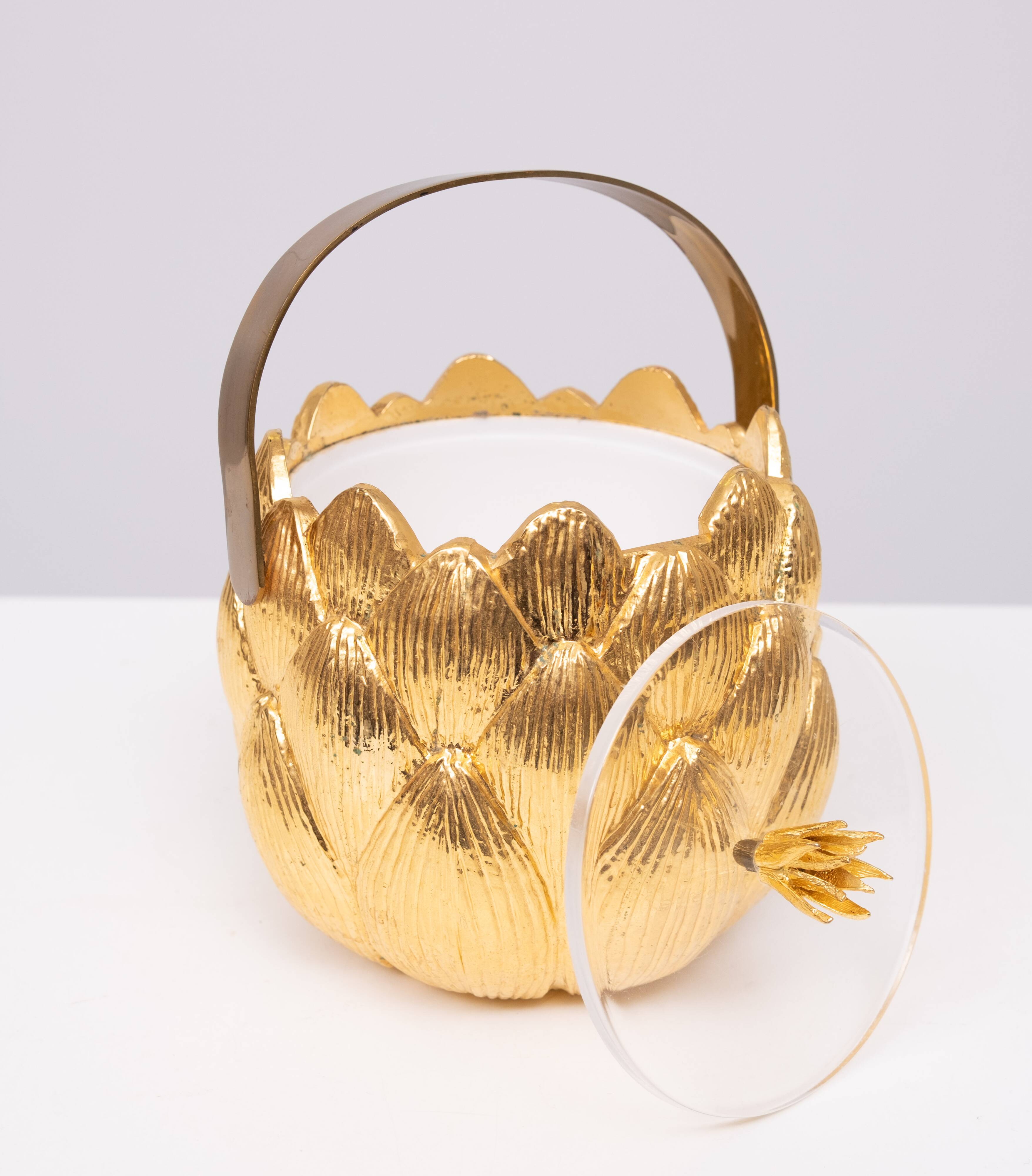 Vintage Artisjok Icebucked by Hans Turnwald for Freddotherm, Zwitserland