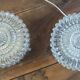 Ceiling light or wall light in moulded glass - 70s