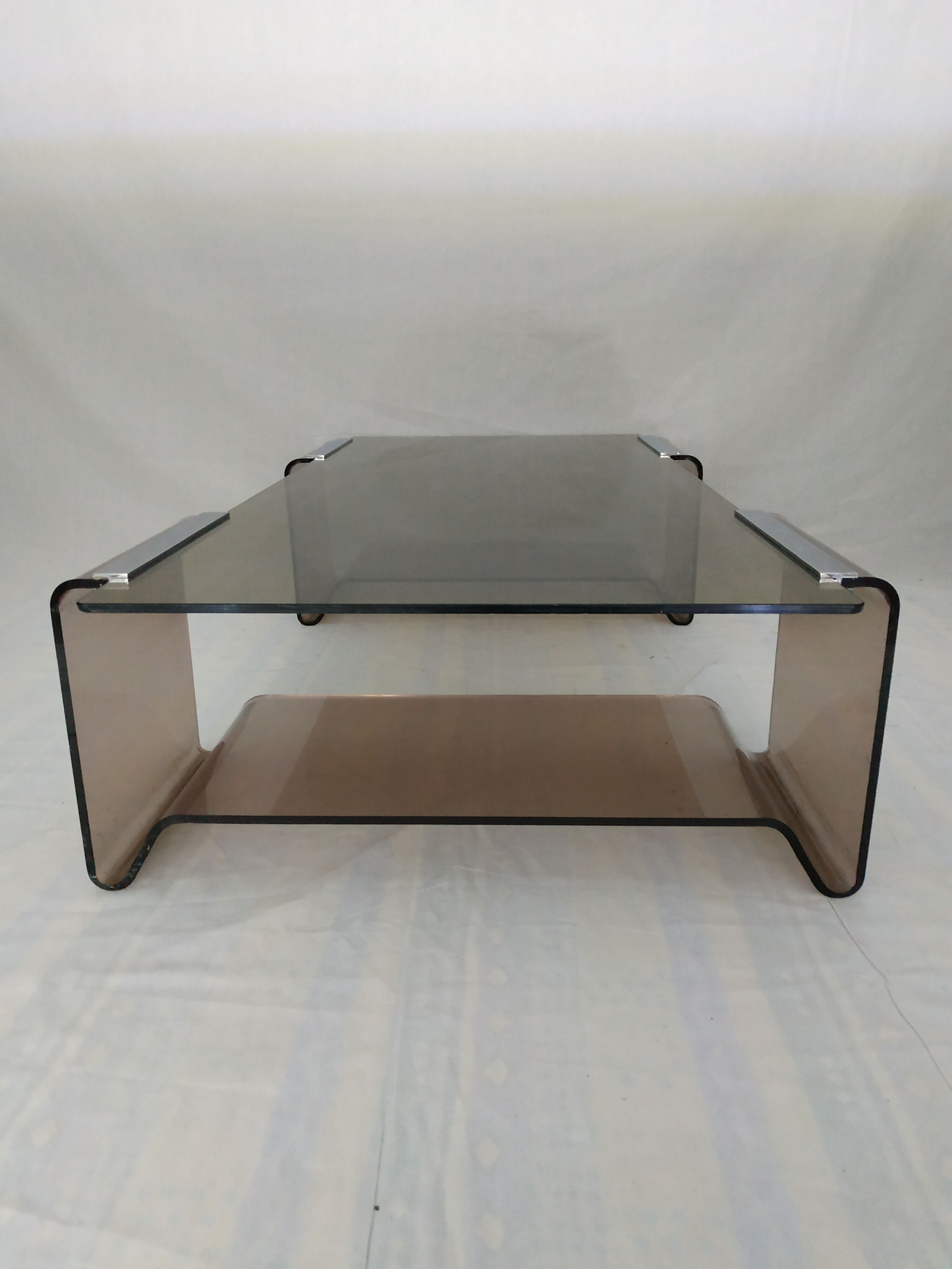 Vintage coffee table by Michel Dumas years 70