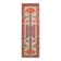 Vintage Turkish hand-knotted wool cotton beige runner rug  114x362