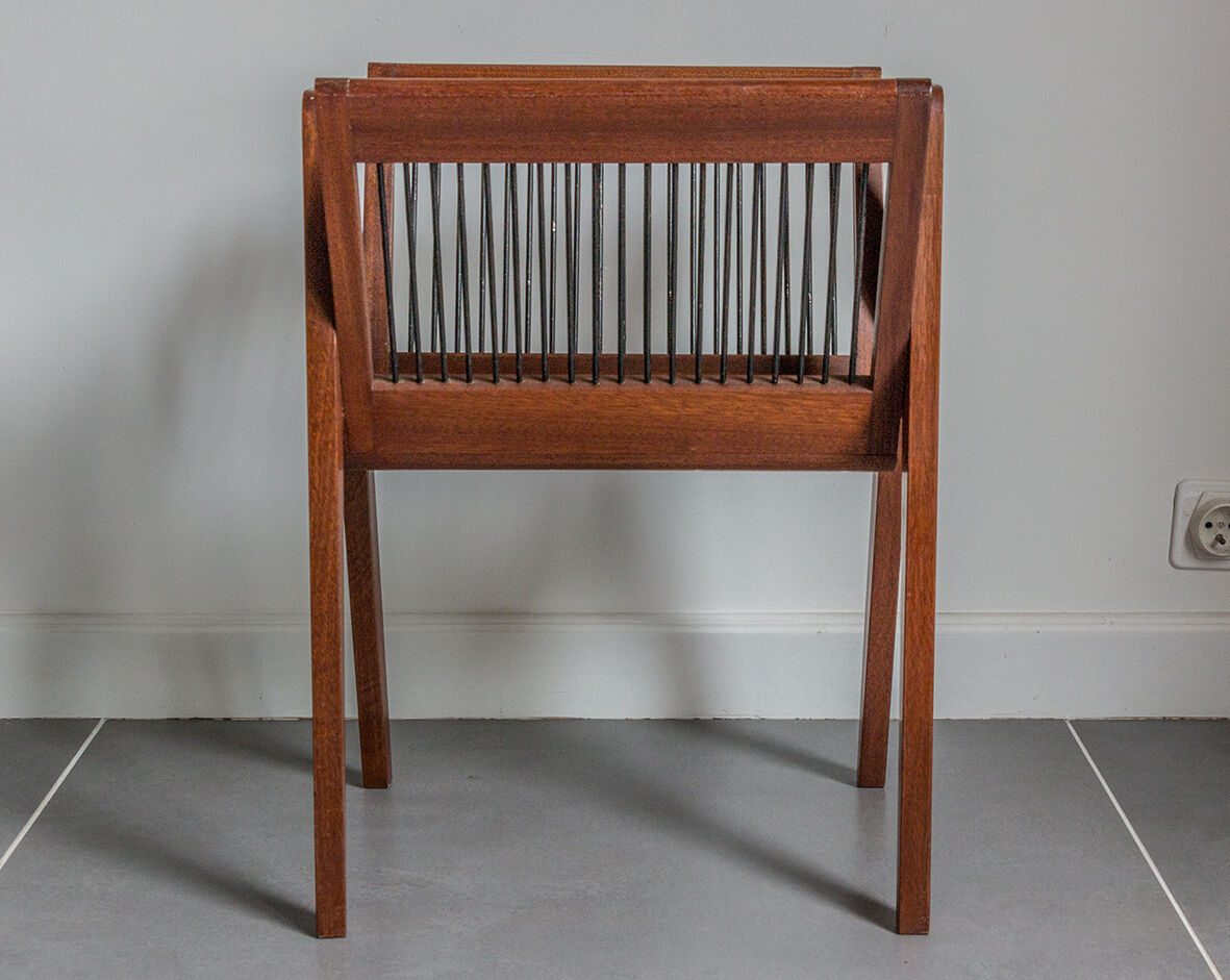 Vintage 1950s magazine holder