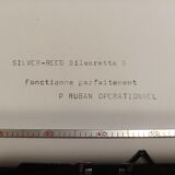 Silver Reed Silverette S Orange typewriter