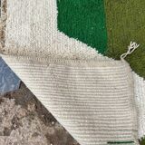 Handmade Berber Beni Ouraine rug, 100 x 300 cm