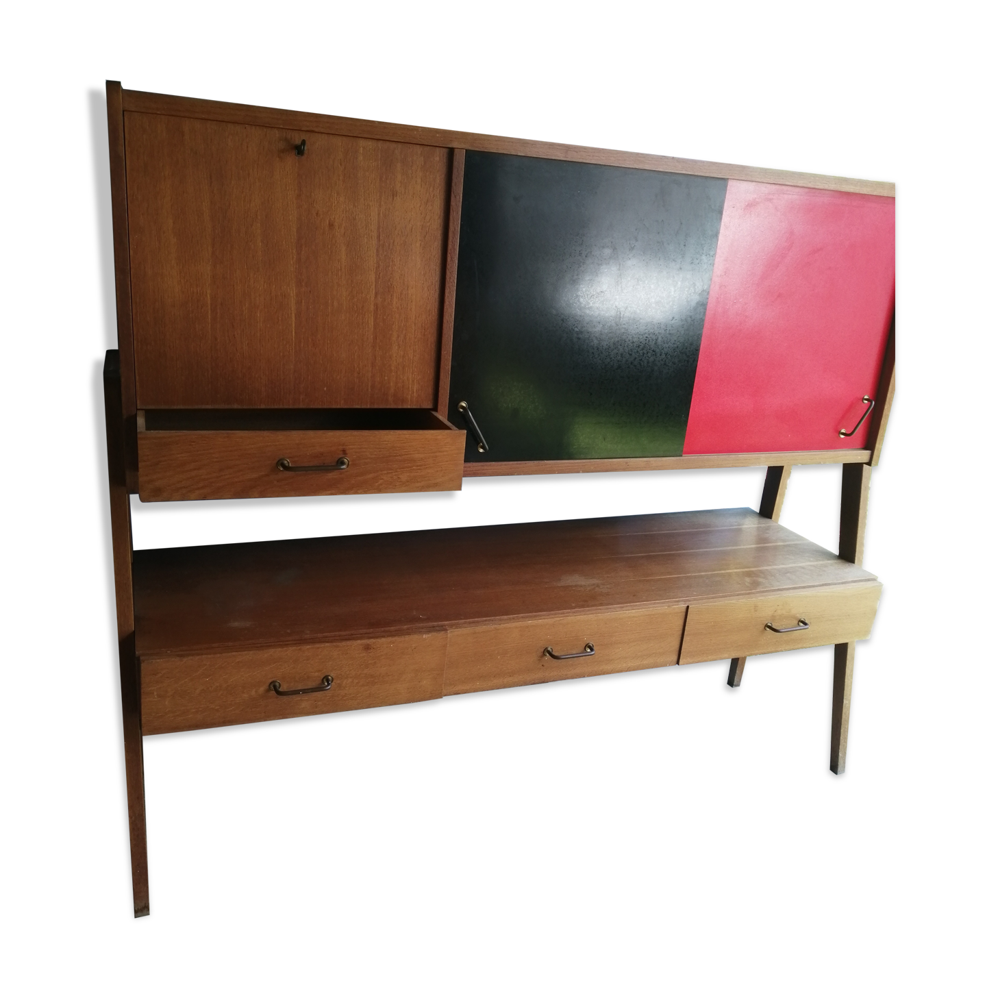 Secretary storage cabinet