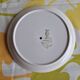 Digoin vintage serving plate cake stand, marguerite model, hand painted