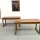 Pair of Vintage Community Tables in Solid Beech