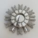 Wooden sun mirror with art deco inlays 40/50