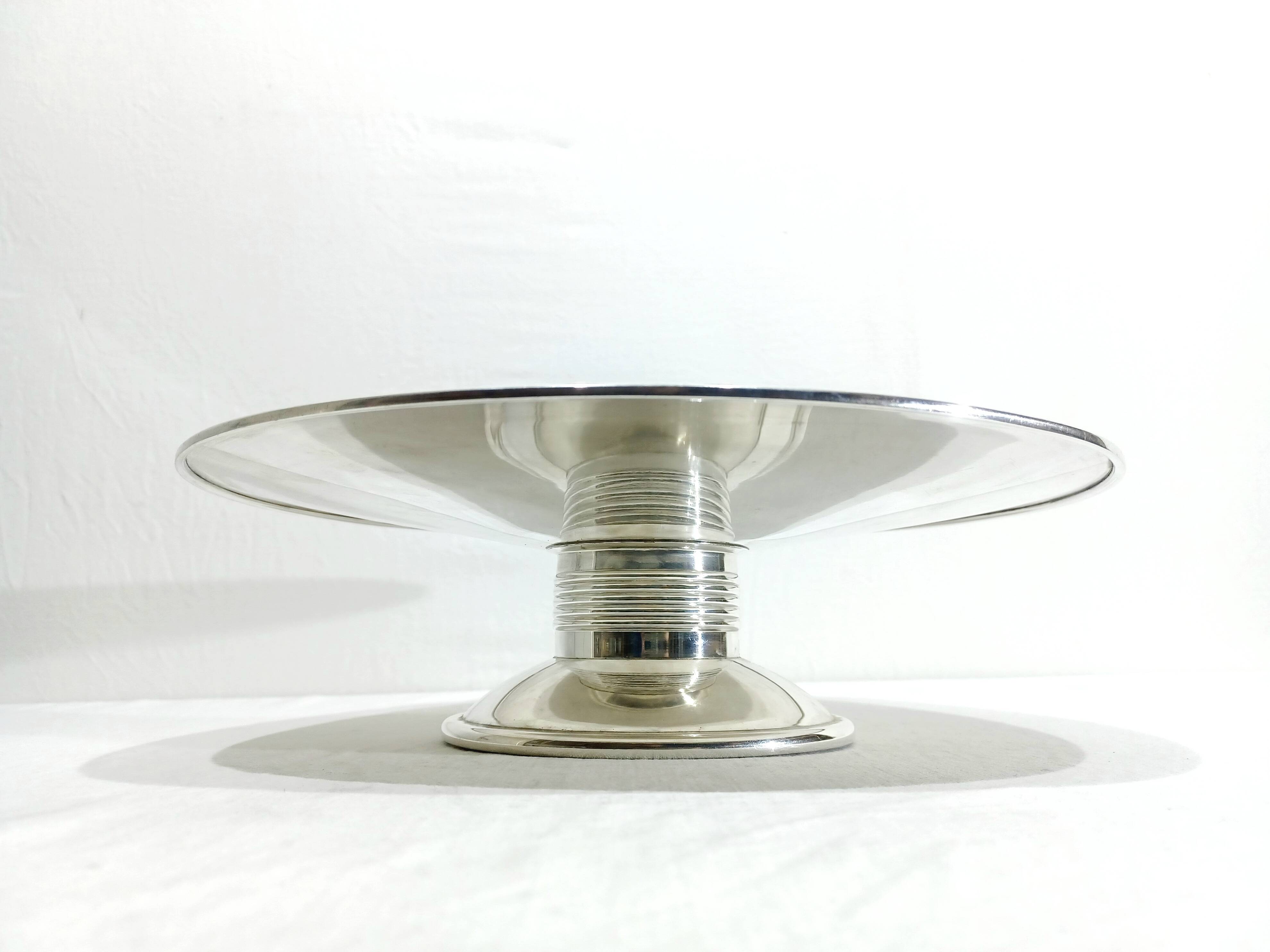 Gallia - Art Deco silver-plated cup