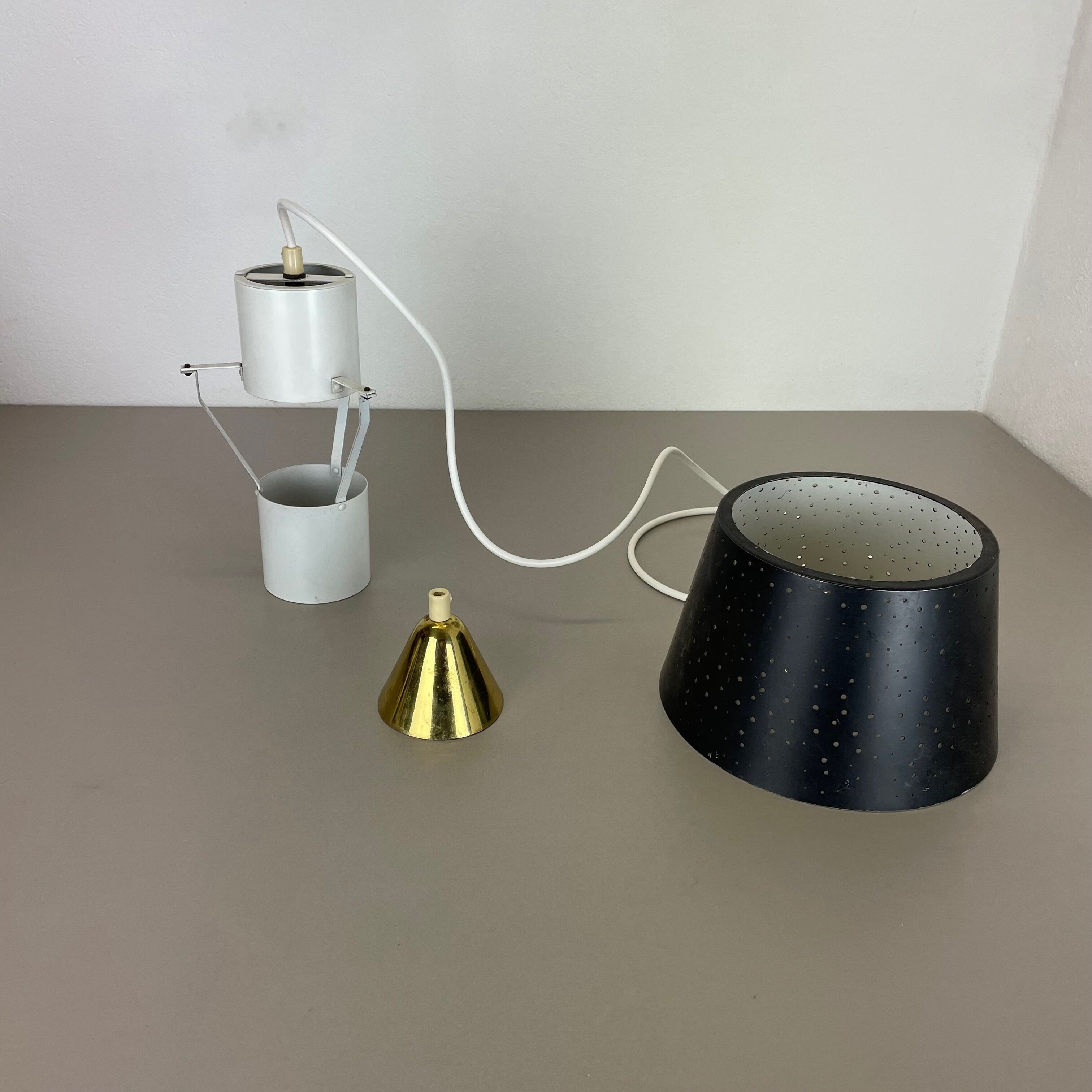 Modernist Space Age Hanging Light by Ernest IGL for Hillebrand Lights, 1960s