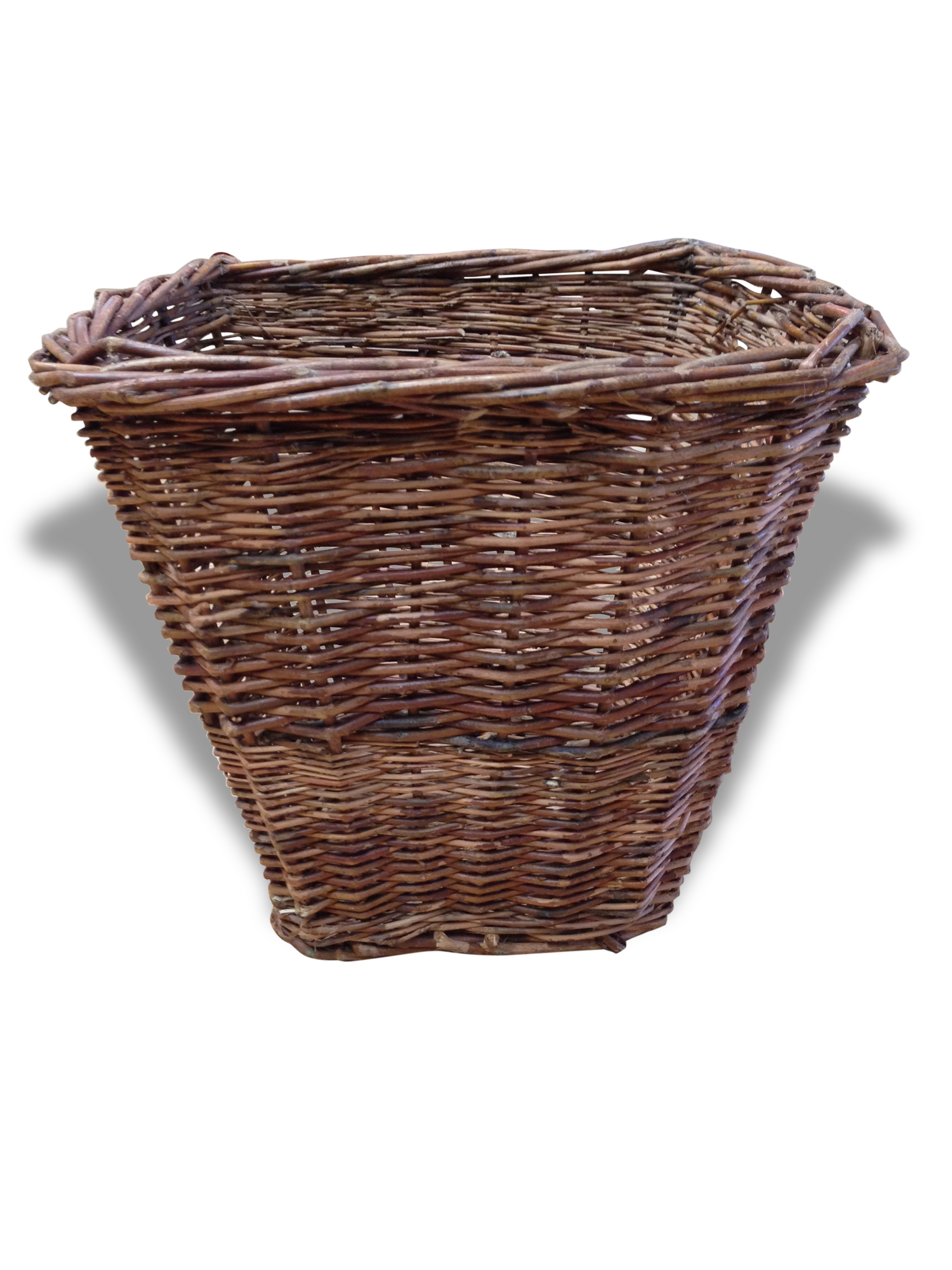 Small square braided basket