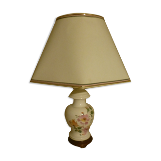 Lampe fleurie années 80