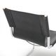 Pair of metal and leather chairs by Carlo Bartoli for T70, 1970s.