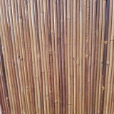 Vintage rattan and bamboo chest of drawers 50s