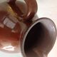Pitcher brown glazed ceramic ball 60/70 years