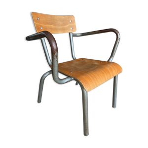 Ancienne chaise d'école - mullca