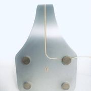 Aluminium Colomba Design Desk Lamp by Walter & Moretti, France, 1972