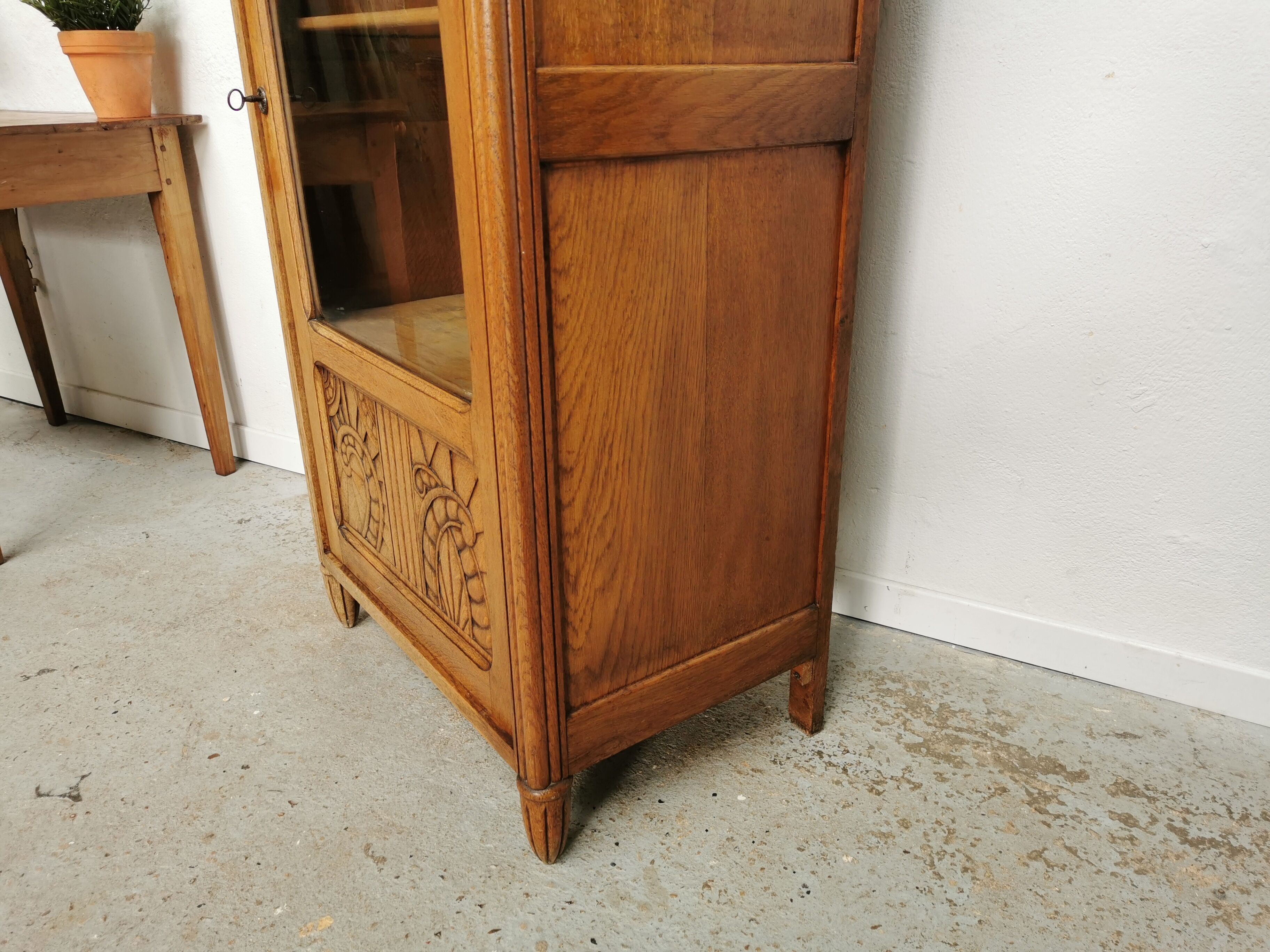 Parisian wardrobe Art Deco vintage showcase